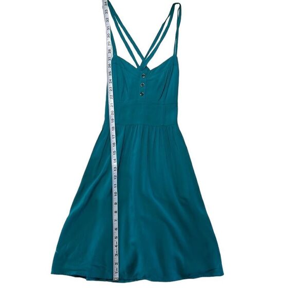EXPRESS Teal Dress - Picture 2 of 5